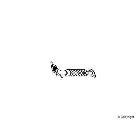 Op Parts Exhaust Pipe, 25118002 25118002